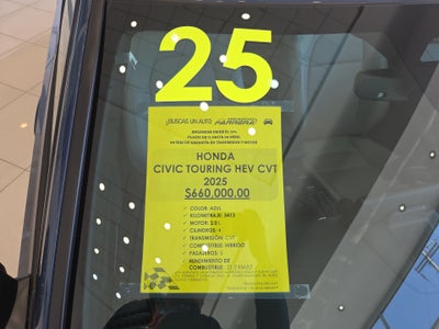 2025 Honda Civic 2.0 Touring Hev At