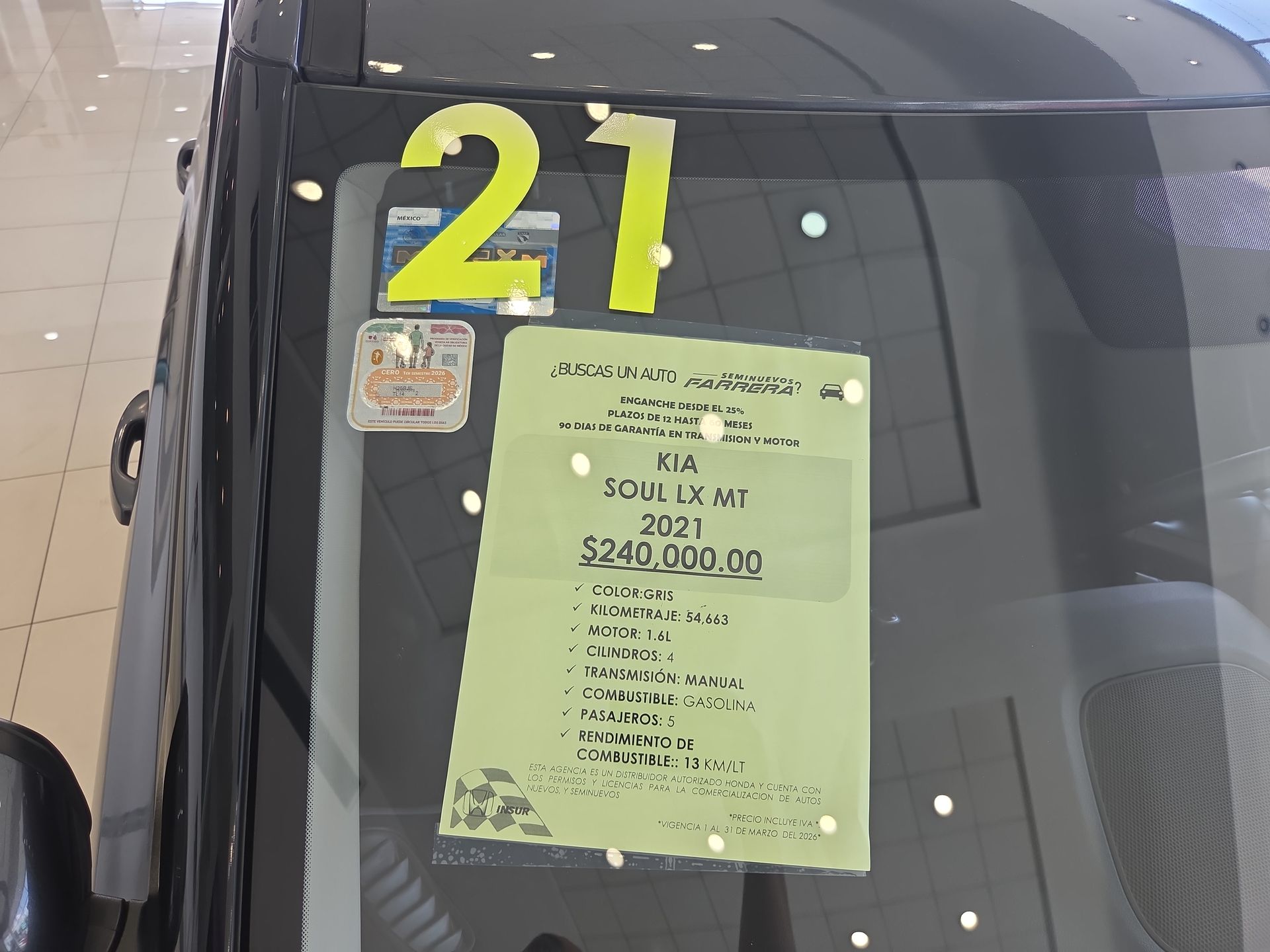 2021 Kia Soul 1.6 LX Mt