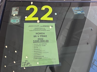 2022 Honda BR-V 1.5 Prime Cvt